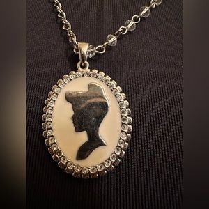 Vintage Disney Couture/ Kidada Cinderella Cameo Necklace